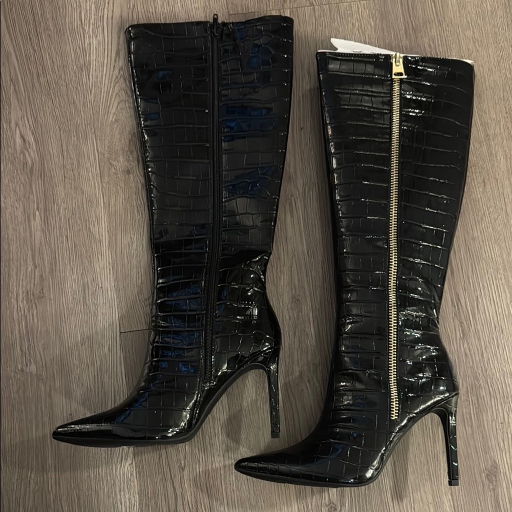 I.N.C. International Concepts
Sabrinaa Zip Knee High Boots❣️BRAND NEW Sz 8M/8WC